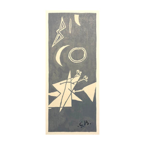 BRAQUE GEORGES, Ciel gris – tavola II, 1959