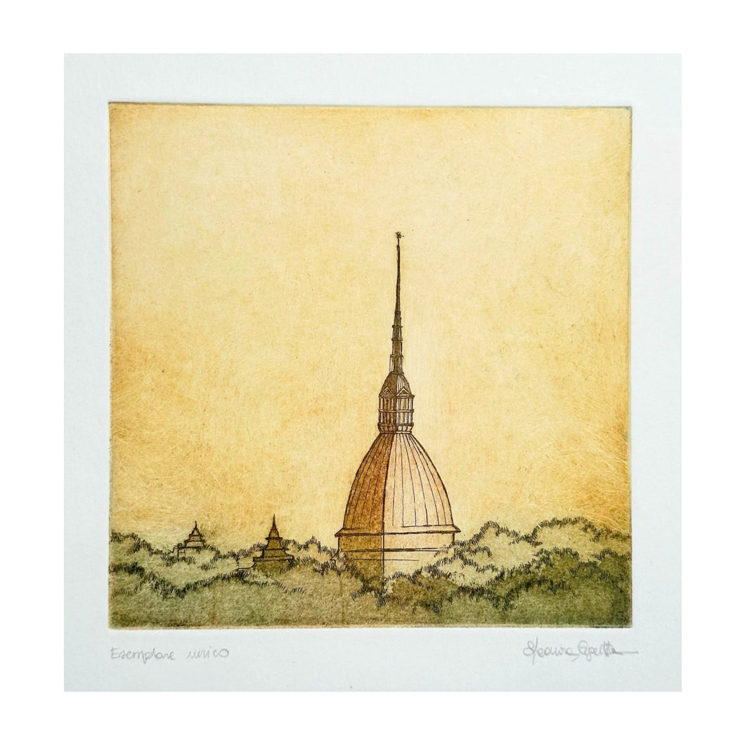 CASETTA ELEONORA, The Mole Antonelliana at sunset, 2024