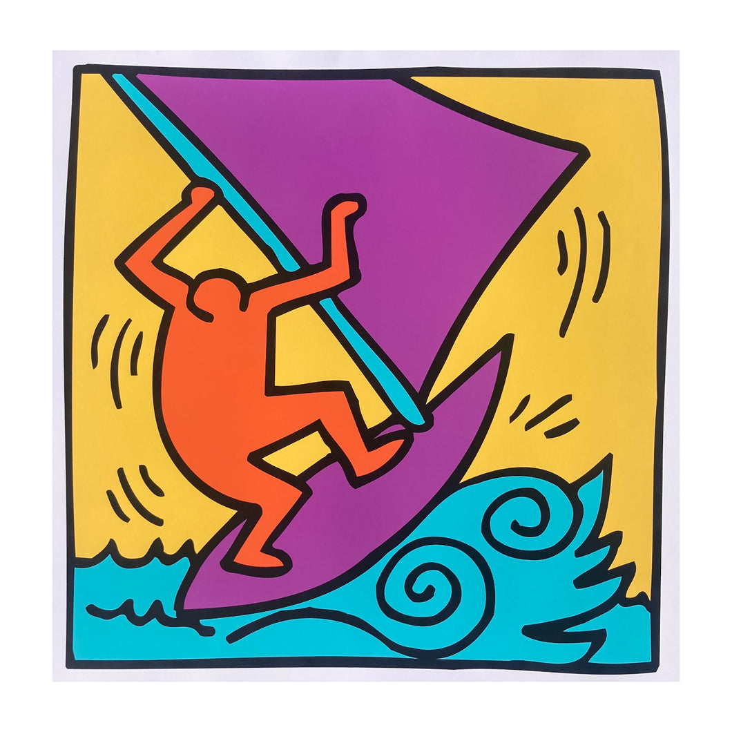 HARING KEITH, Windsurfing, 1983