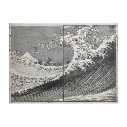 Stampa Giapponese - Hokusai, Il Fuji dal Mare - Vivere Zen